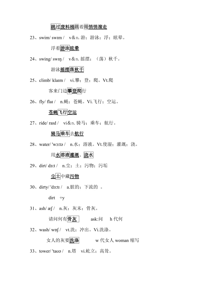 适合中国人最牛形象记忆法英语单词名师制作优质教学资料.doc_第3页