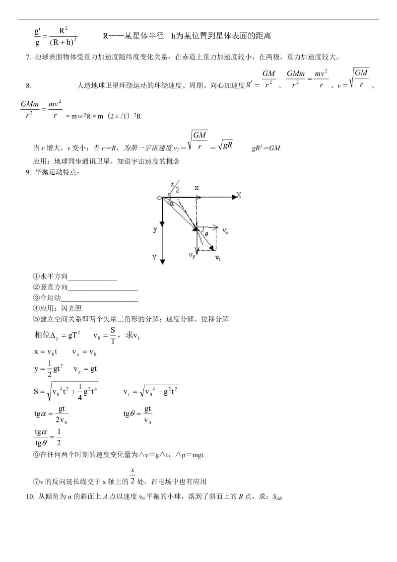 高考物理备考笔记.doc_第2页