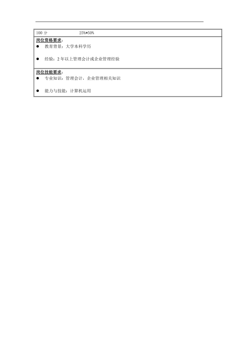 内控与财务分析职务说明书.doc.doc_第2页