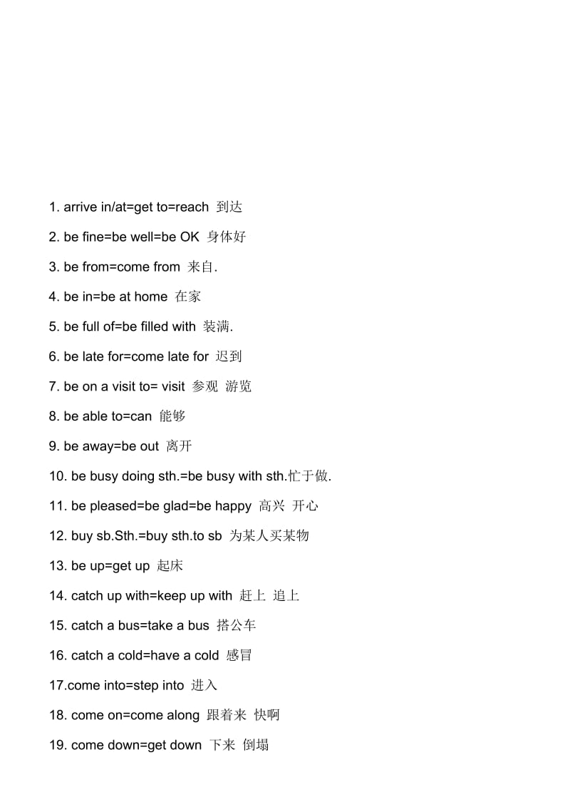 2017中考英语同义句转换专项名师制作优质教学资料.doc_第1页