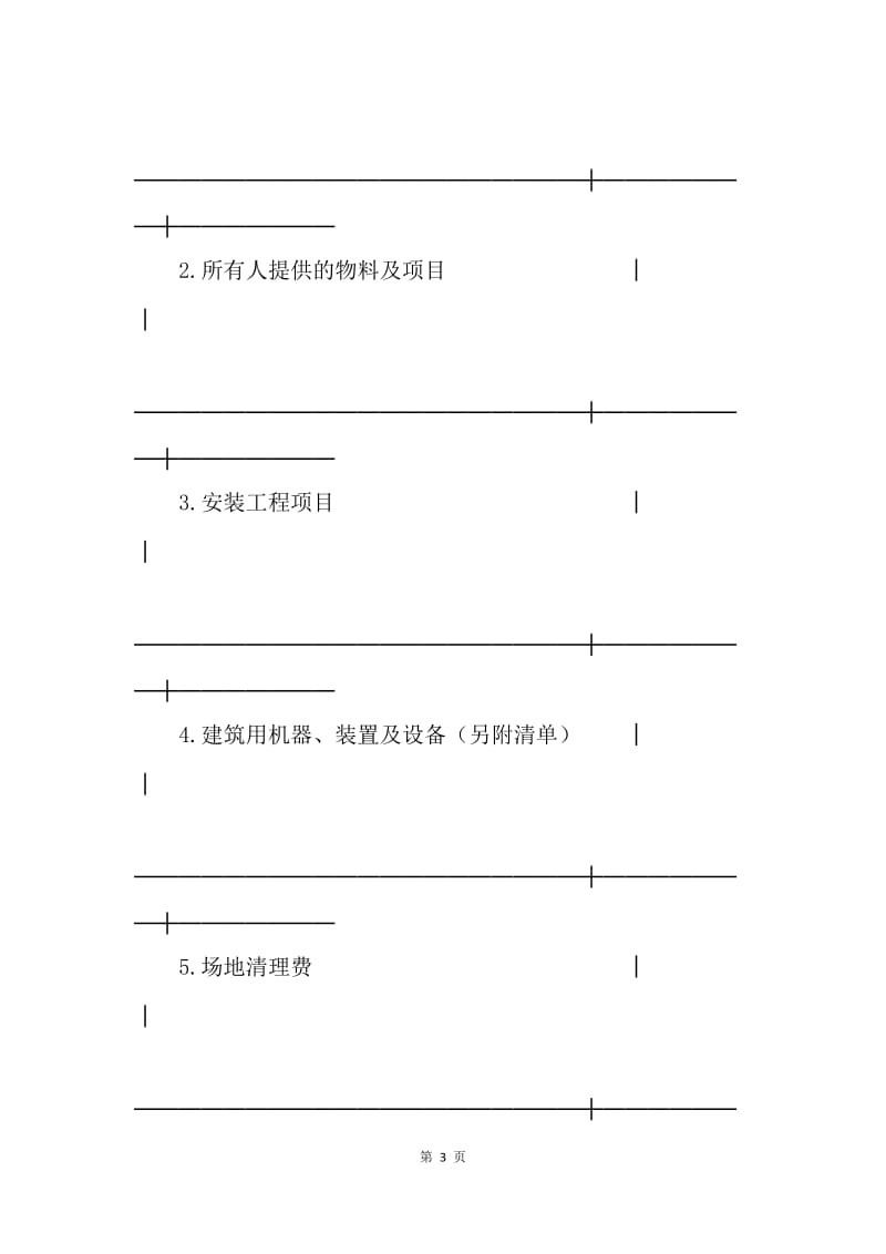 【合同范文】中国人民保险公司建筑工程一切险保险单范本[1].docx_第3页