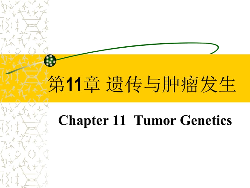 医学课件第11章遗传与肿瘤发生.ppt_第1页