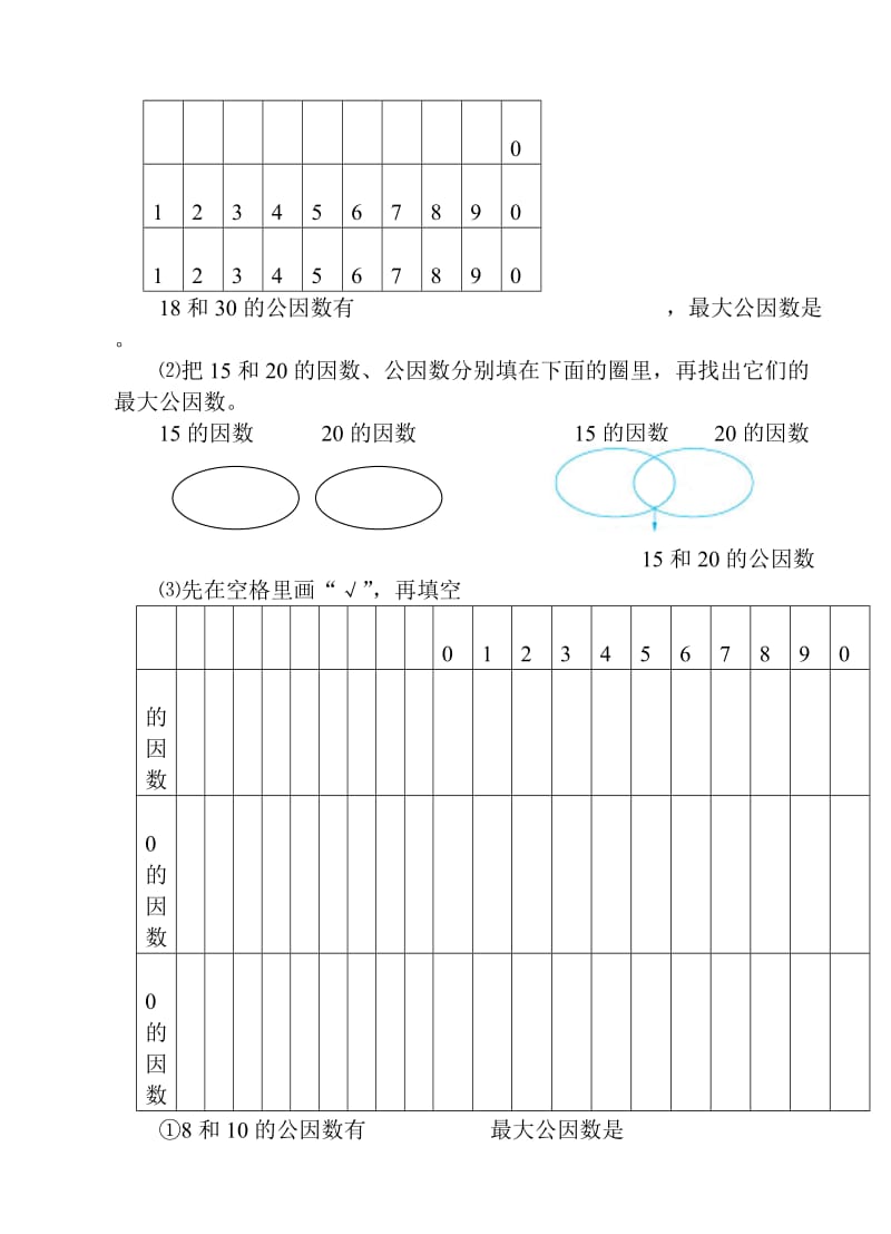 “求两个数的最大公因数”教学设计及评析[精选文档].doc_第3页