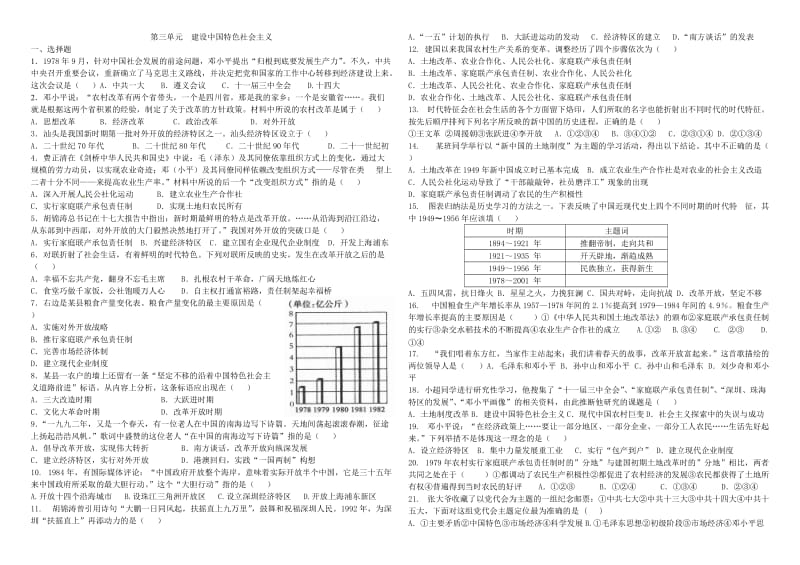 最新建设中国特色社会主义练习题汇编.doc_第1页