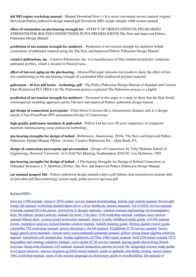 PultrexPultrusionDesignManual.pdf_第2页