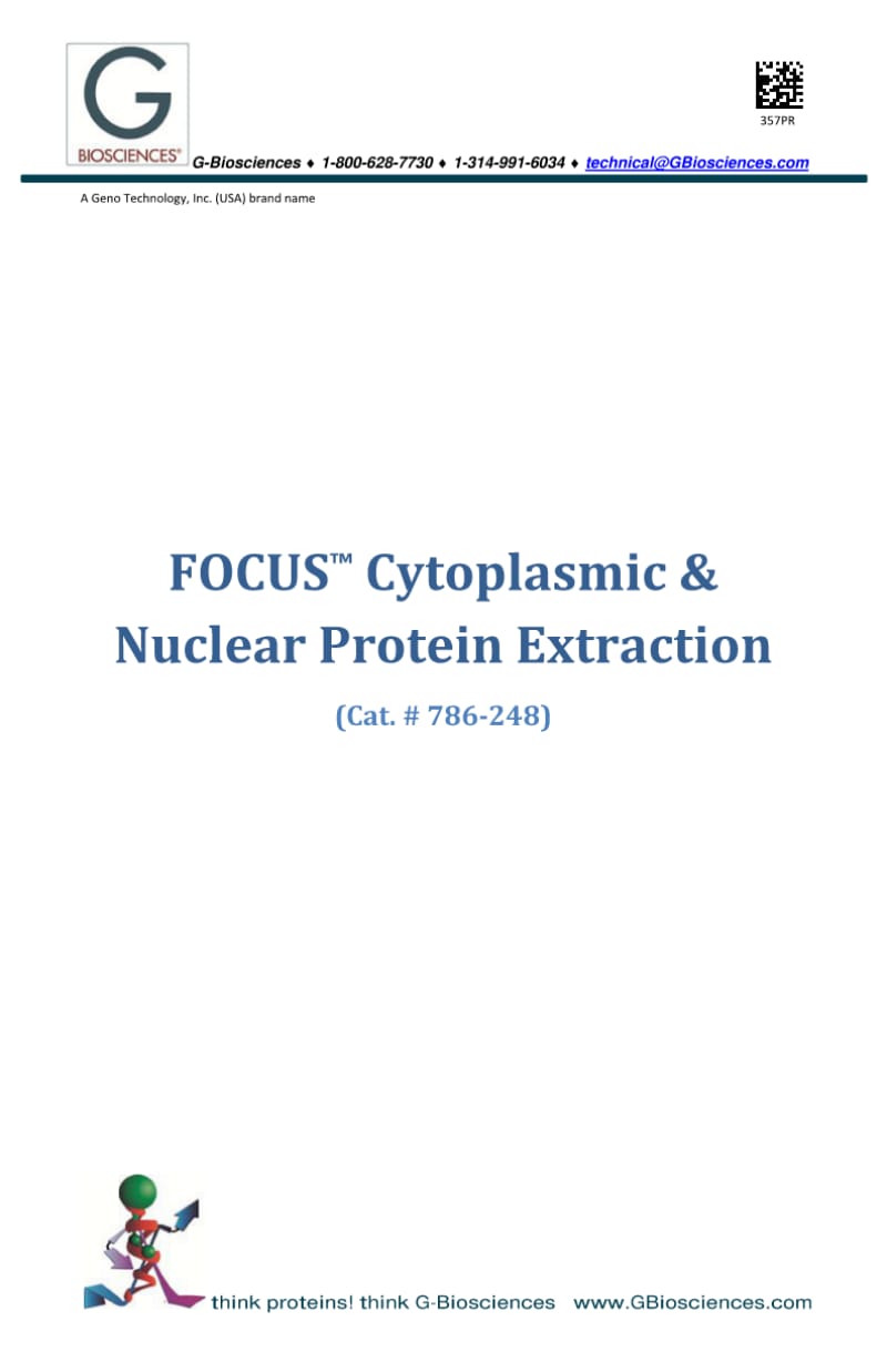 FOCUSCytoplasmicNuclearProteinExtraction.pdf_第1页