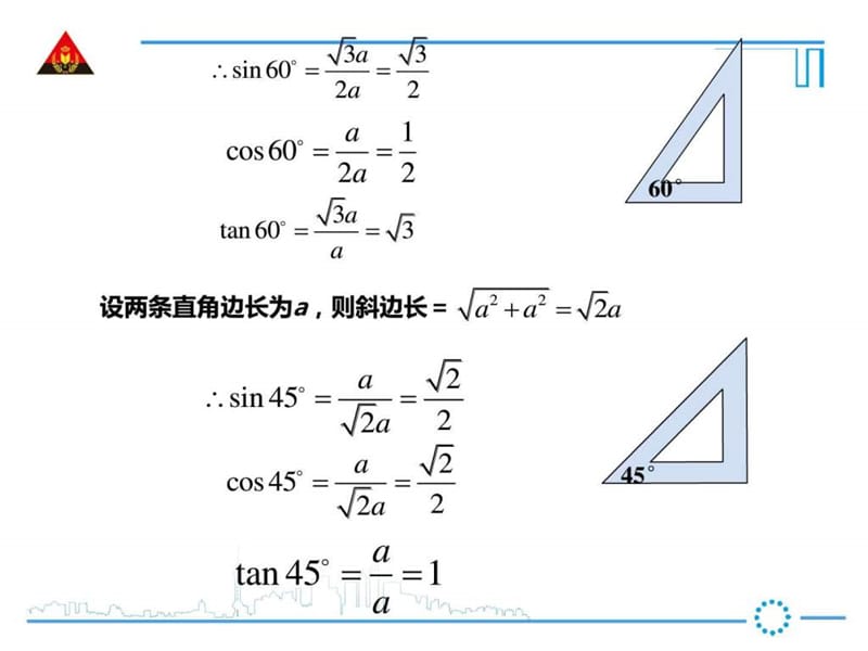 沪科版23.1特殊角三角函数值的计算图文.ppt.ppt_第3页