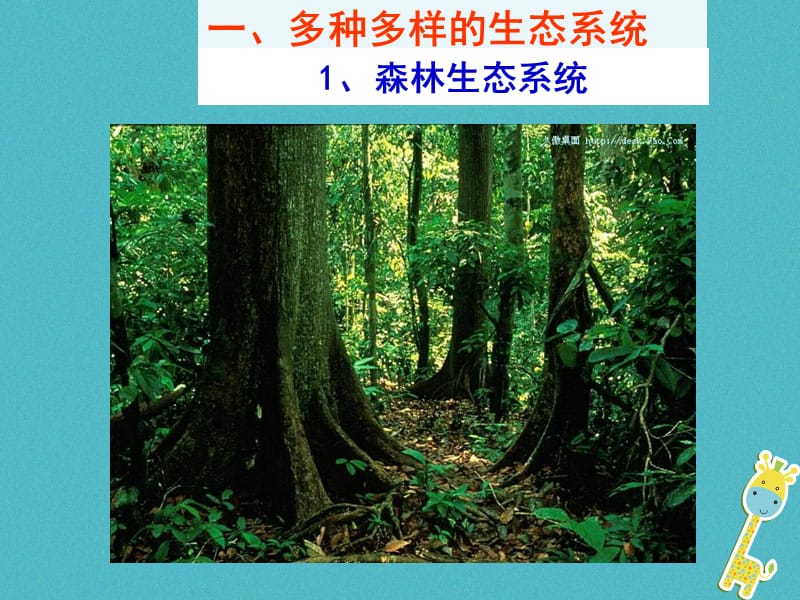 吉林省长春市七年级生物上册第一单元第二章第三节生物圈是最大的生态系统课件1新版新人教版.pptx_第2页