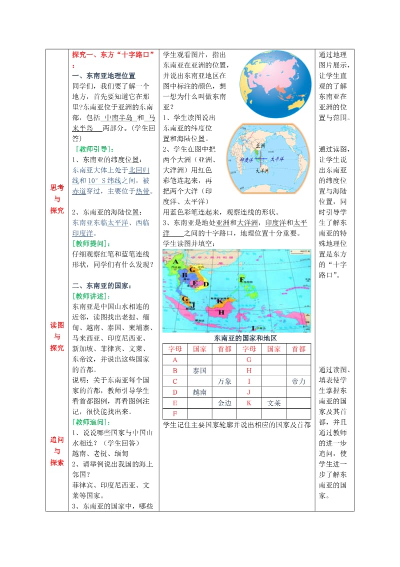七年级地理下册7_1东南亚（第1课时）教学设计 .docx_第2页