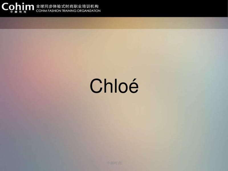 chloe品牌学习图文.ppt15.ppt_第1页