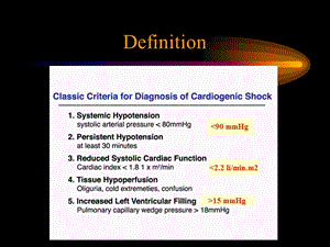 最新Cardiogenic Shock - NT Cardiovascular Center：心源性休克- NT心血管中心-文档资料.ppt