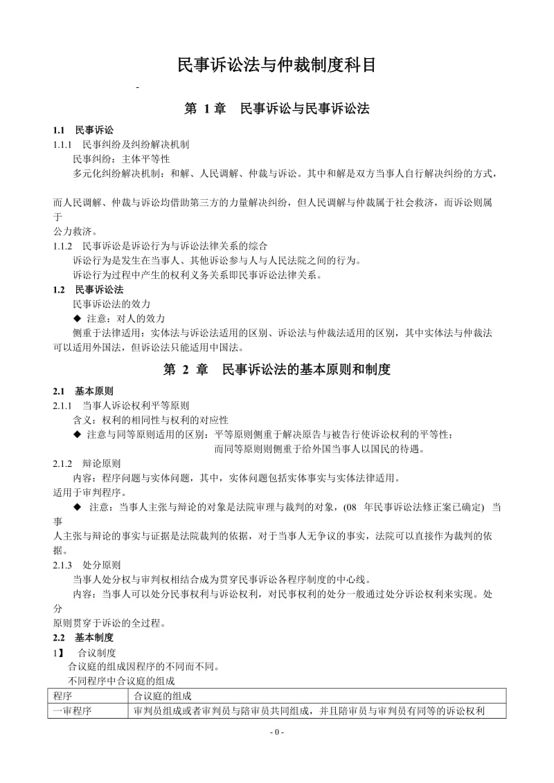 [司法考试]09海天强化班民诉-杨秀清讲义.doc_第1页