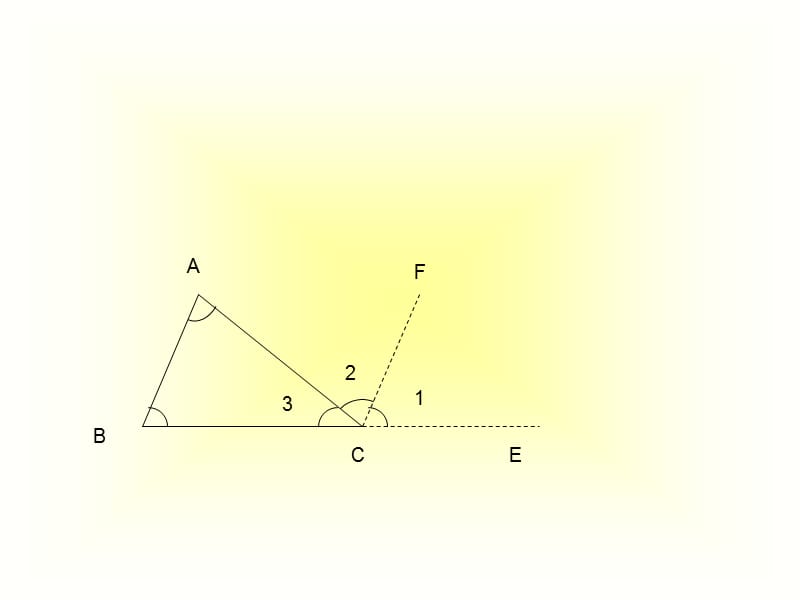 PPT高级动画教程：证明三角形内角和等于180°.ppt_第2页
