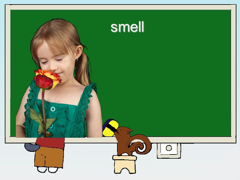二年级上册英语课件－Unit 2 Lesson 12 Smell with My Nose ｜冀教版（一起）(共6张PPT).ppt_第3页