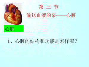 4.4.3输送血液的泵—---心脏（1）.ppt