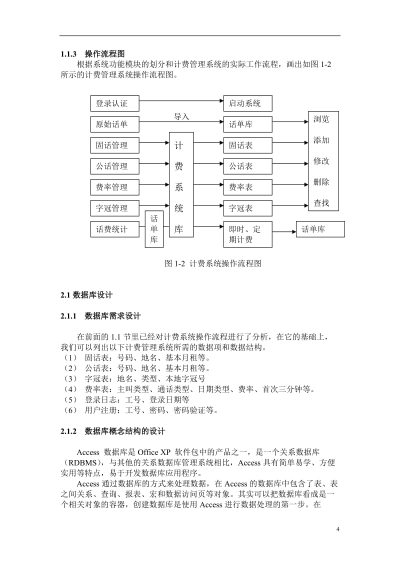 电信终端计费系统开发 毕业论文.doc_第3页