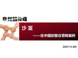 营销论文-沙宣在中国的整合营销传播.ppt