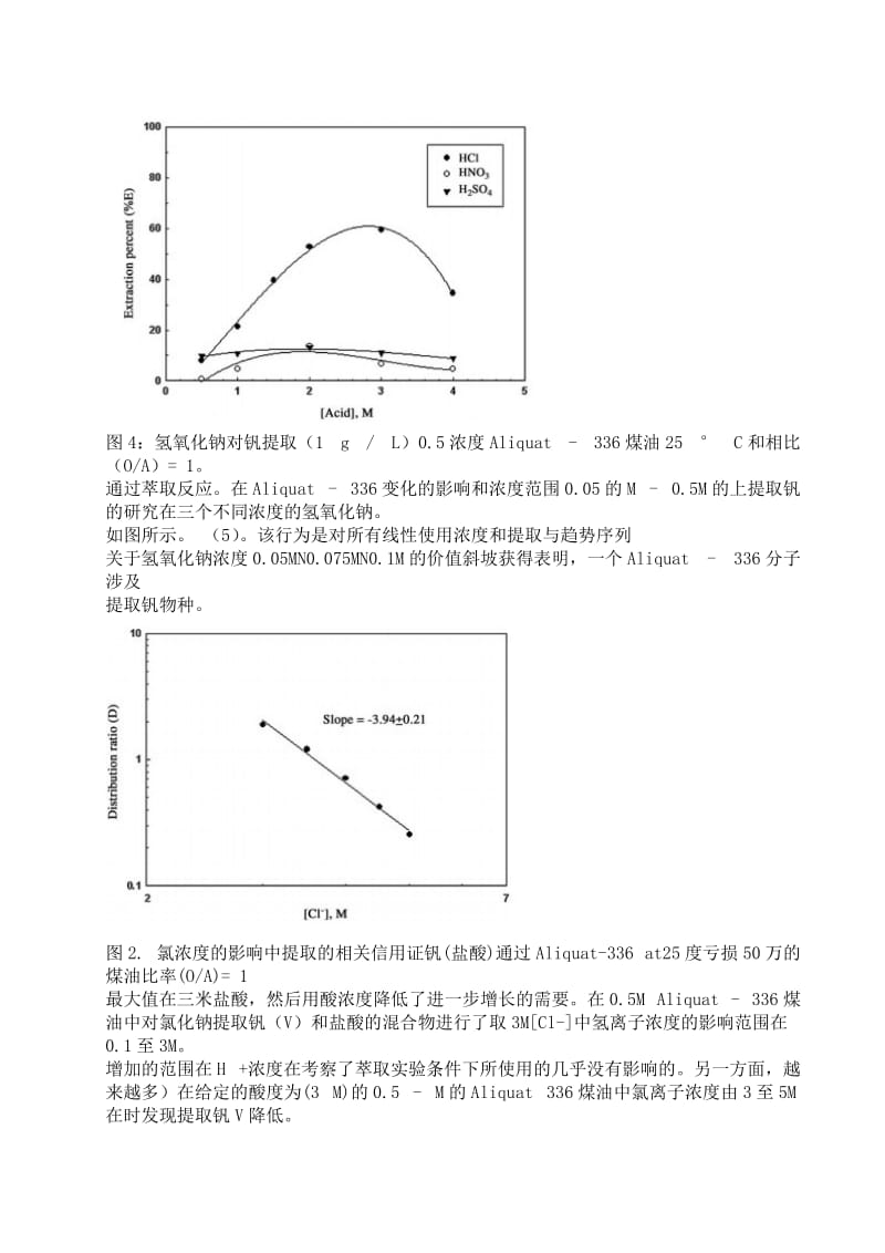化工类毕业论文外文翻译----酸和碱性介质下萃取钒的研究和应用.docx_第3页