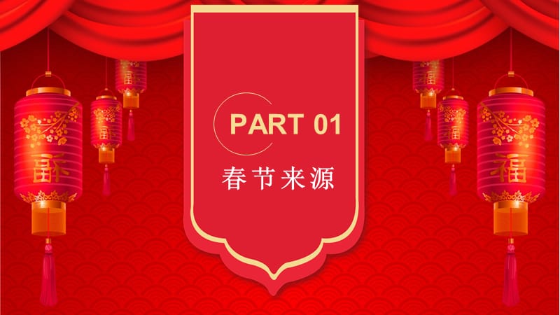 中国风春节习俗介绍PPT模板 (16).pptx_第3页