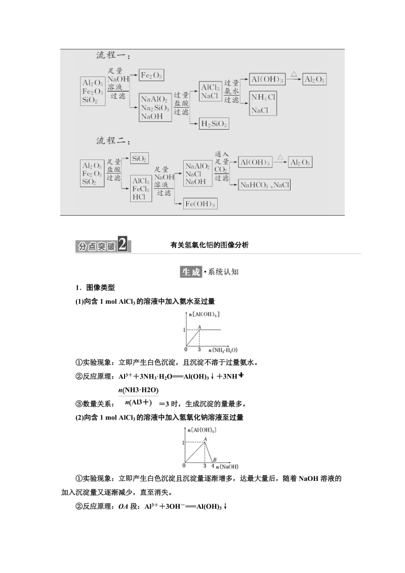 高中化学苏教版必修1教学案：专题3 第一单元 第二课时 从铝土矿中提取铝 Word版含解析.doc_第3页