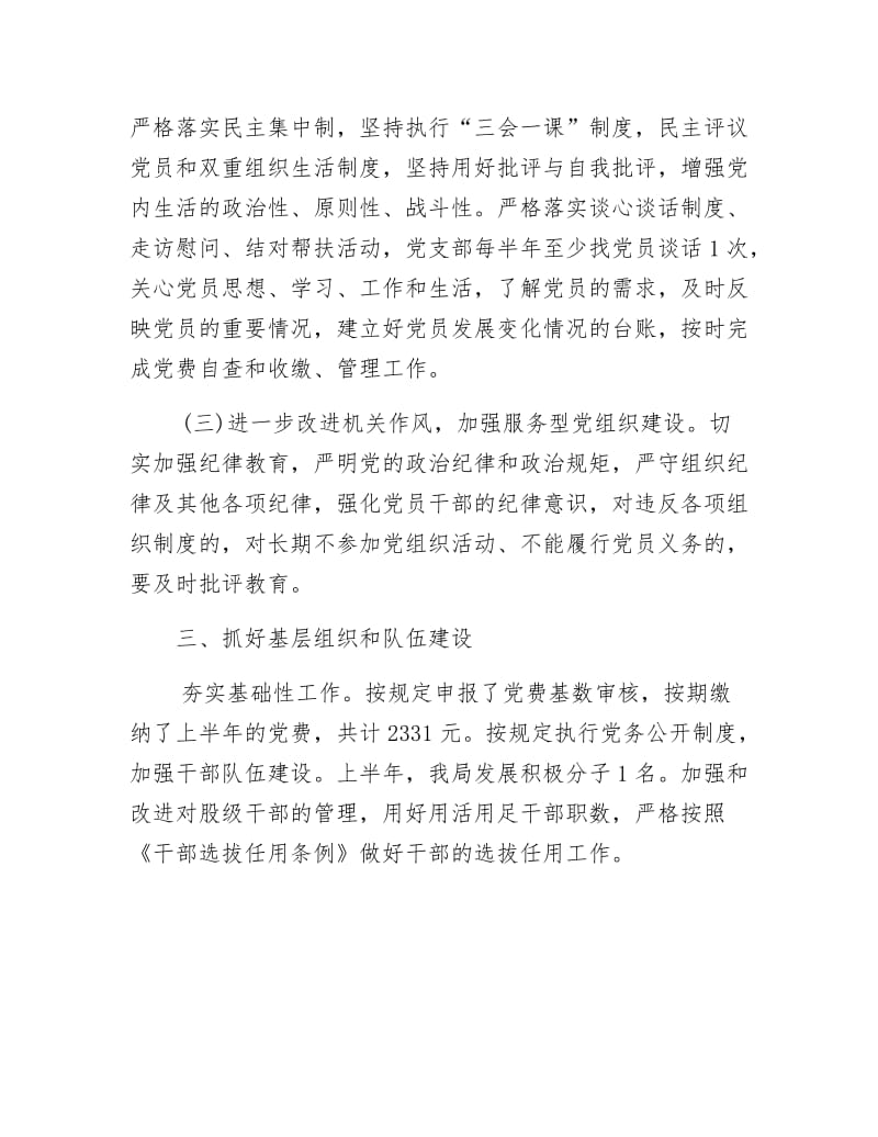《财政局党支部党建半年总结》.docx_第3页