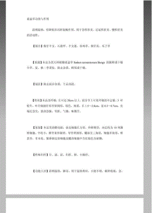 垂盆草功效与作用.pdf