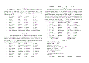 六年级英语完形填空专项训练15篇(含答案和讲解).pdf