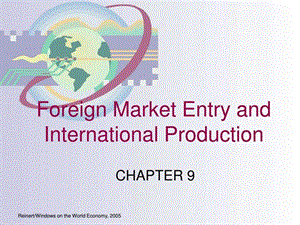 国外市场开拓与产品国际化【英文】.ppt