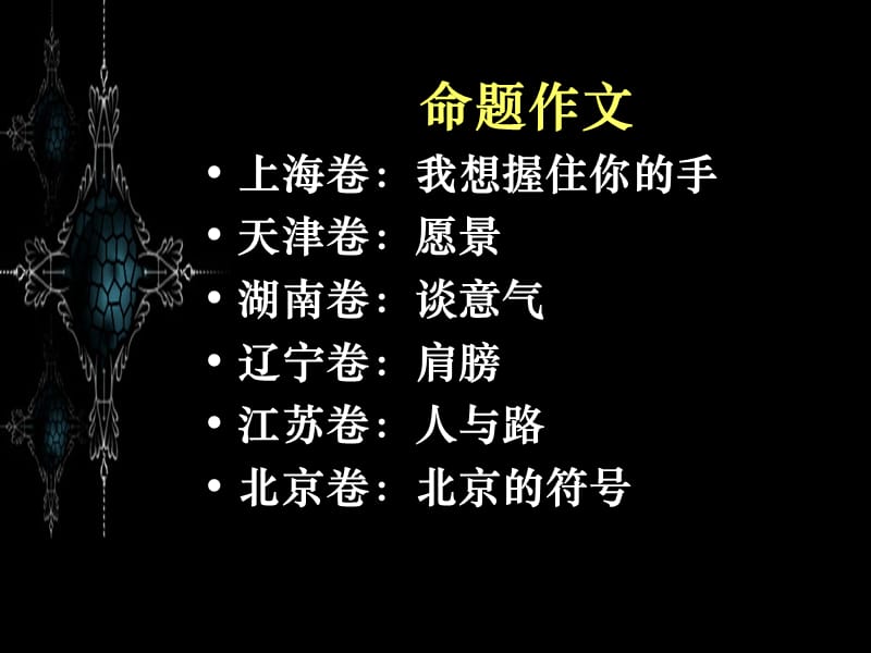 高考语文命题作文审题指导课件.ppt_第3页