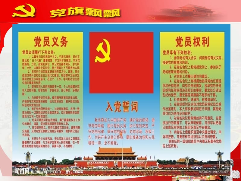 中国共产党员的条件、义务和权利(覃春安).ppt_第2页
