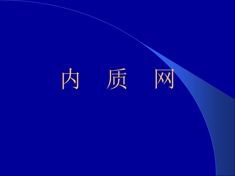 生物竞赛复习课件：内质网与高尔基体.ppt_第1页