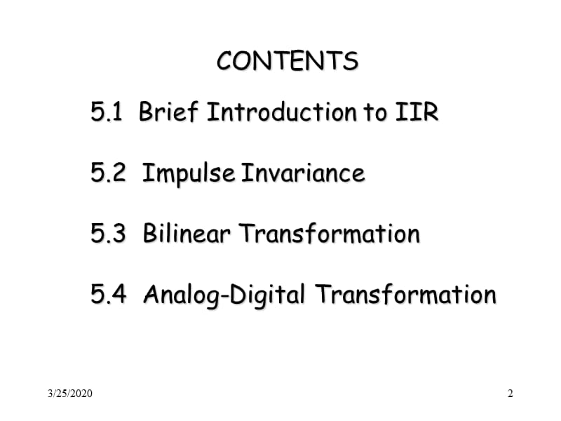 数字信号处理chapter 5 IIR digital filter theory and design.ppt_第2页