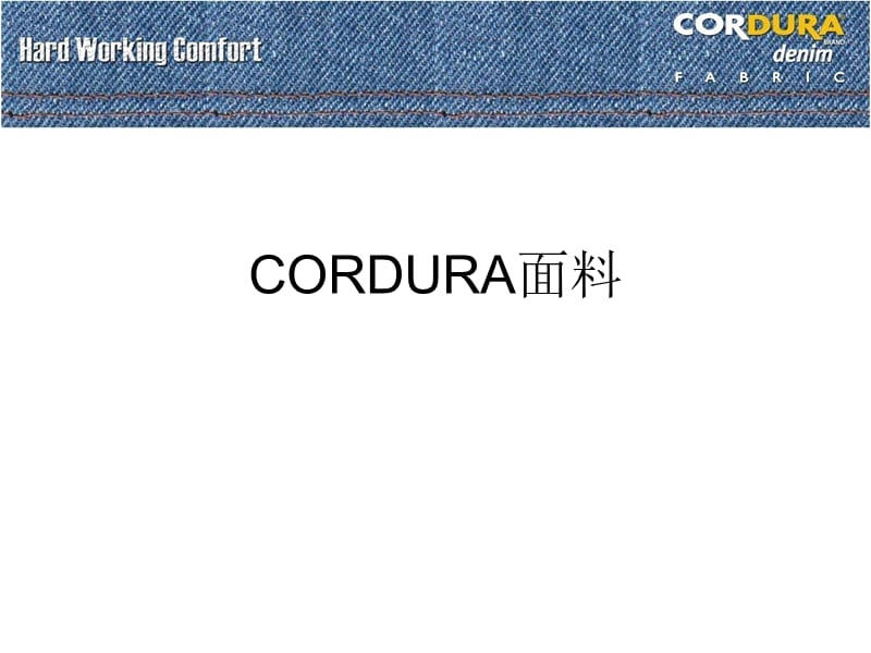 CORDURA——特殊尼龙.ppt_第1页