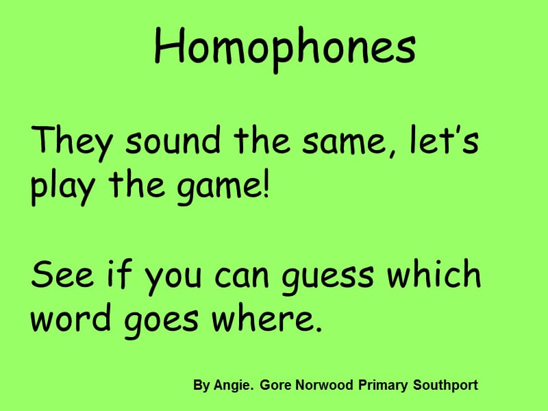 英语学习 近音同音词 讲解与练习 More_Homophones.ppt_第1页