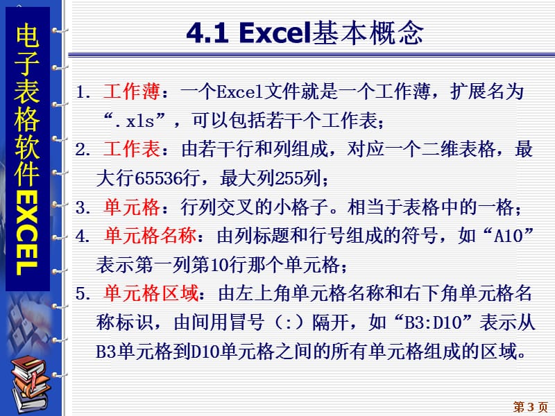 第4部分电子表格软件Excel.ppt_第3页