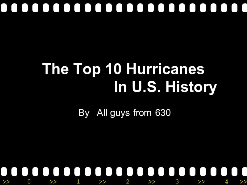 美国历史上的十大飓风英文.ppt_第1页