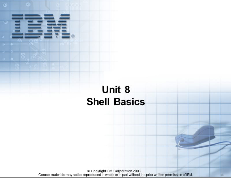 《aix系统应用基础》08 shell basics.ppt_第1页