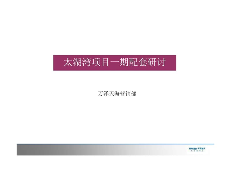 万泽太湖湾商业地产项目规划方案.ppt_第1页