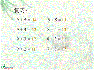 苏教版数学一年级上册《5、4、3、2加几》课件.ppt