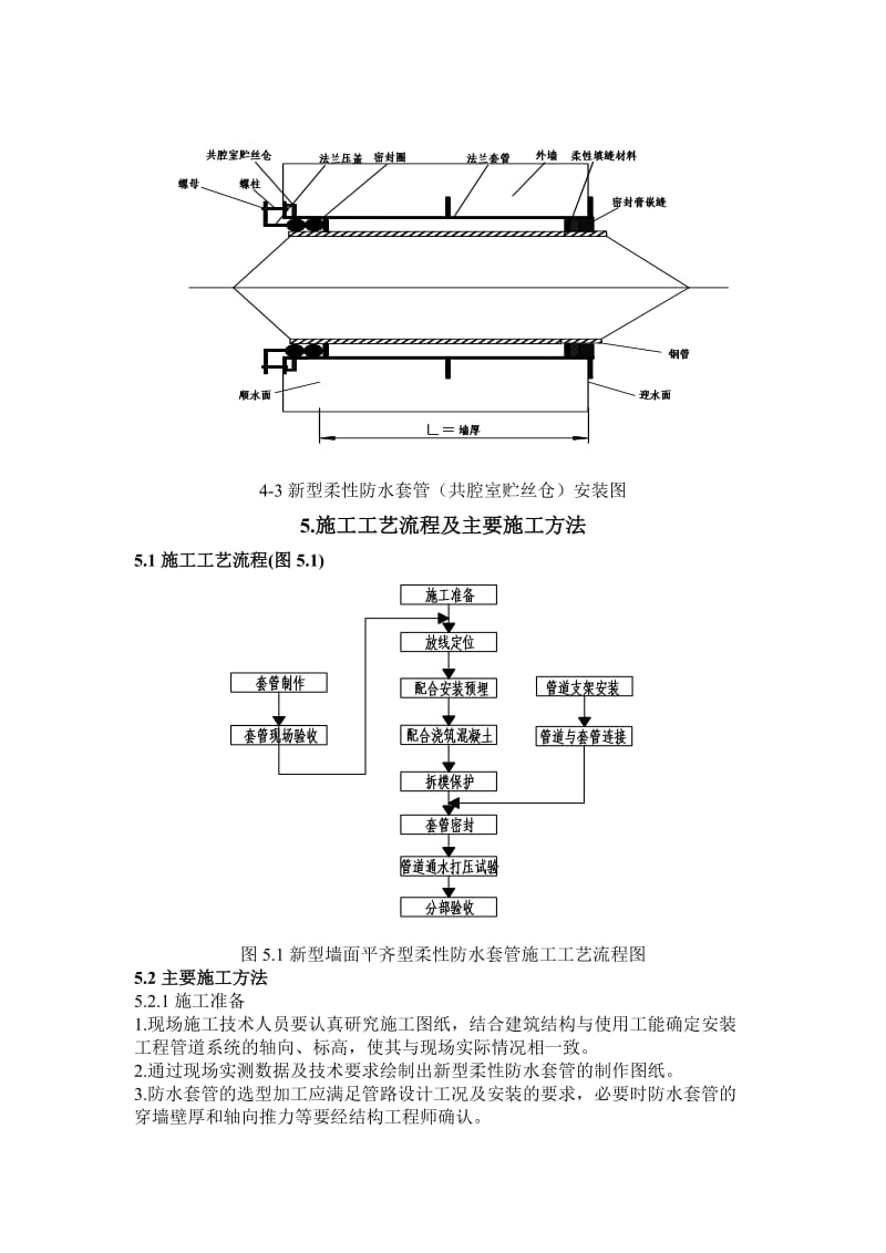 地下室混凝土外墙防水套管安装工法.doc_第3页