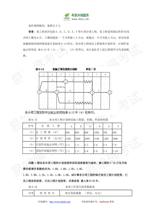 工程造价师-案例辅导(案例分析).doc