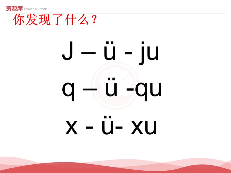 2016新版小学语文一年级上册：汉语拼音6+j+q+x+2（新人教版）.ppt_第3页