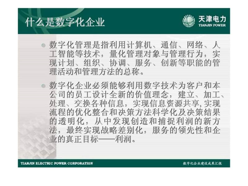 天津电力-创建数字化企业 实现管理现代化.ppt_第3页