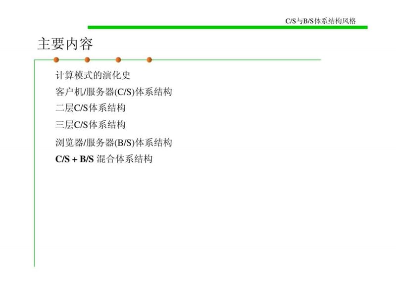 软件体系结构 CS And BS Architecture.ppt_第3页