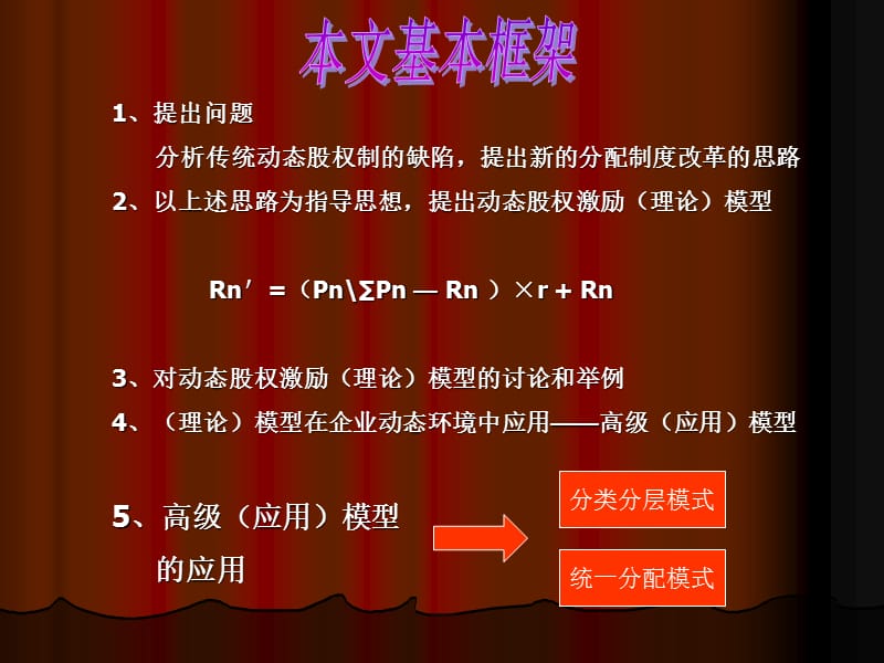 动态股权激励模型郑玉刚.ppt_第2页