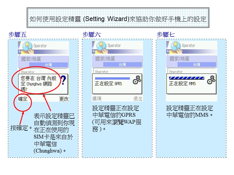 如何使用设定精灵SettingWizard来协助你做好手机上的.ppt_第3页