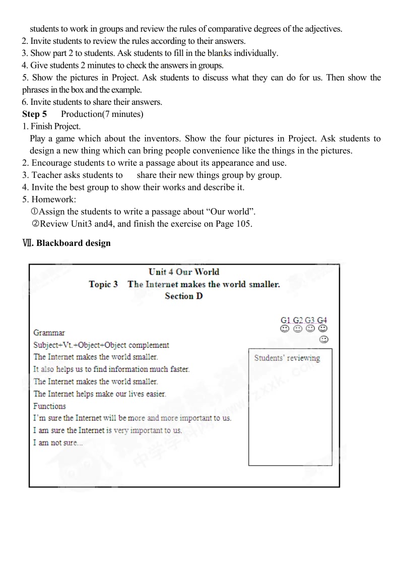 八年级上册：Unit4Topic3SD教案.doc_第3页
