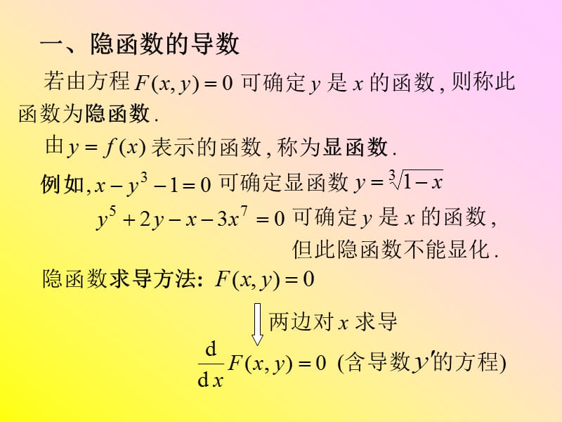 三节隐函数和参数方程.ppt_第2页