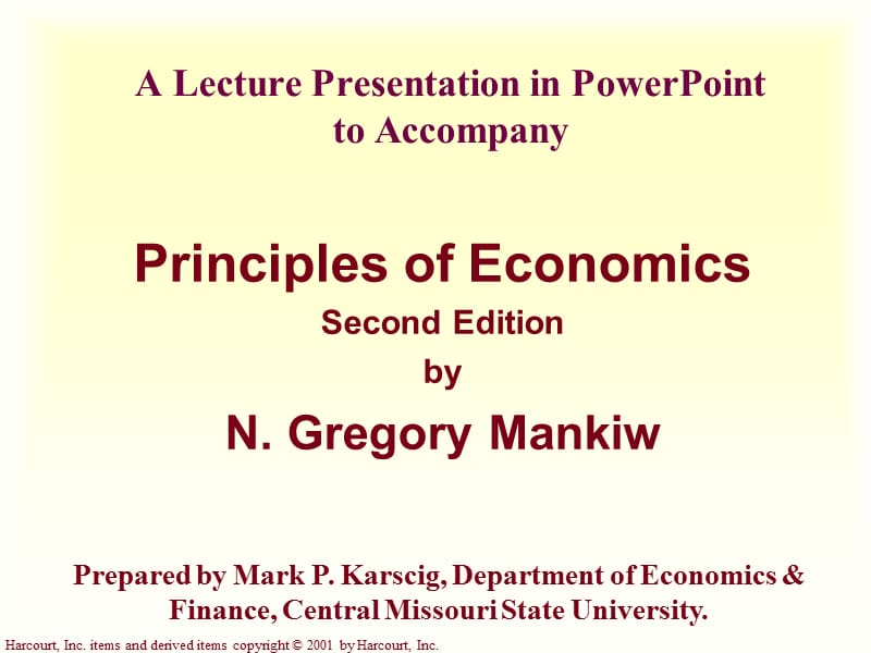曼昆哈佛大学经济学原理第一章.ppt_第1页