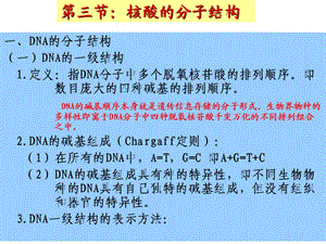 4g改-第三章第三节：核酸的分子结构.ppt